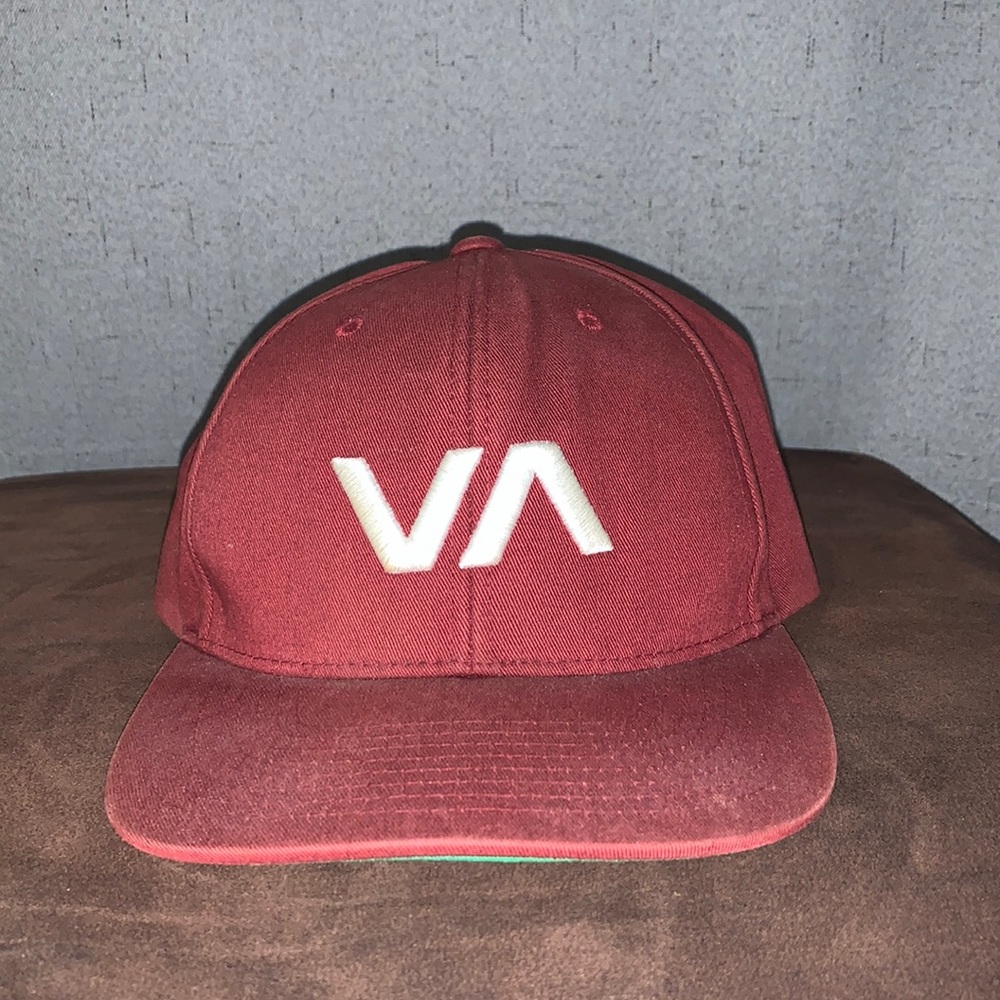 Maroon RVCA hat